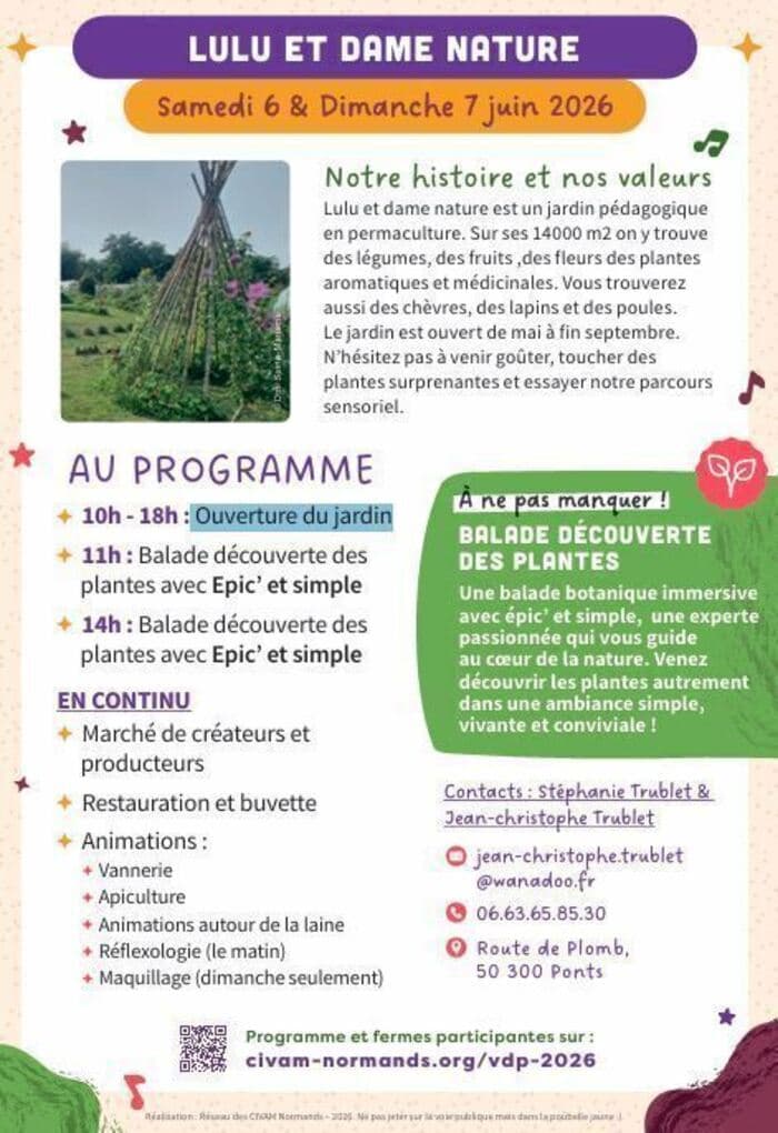 CIVAM Vachement dépaysant - Lulu et dame nature