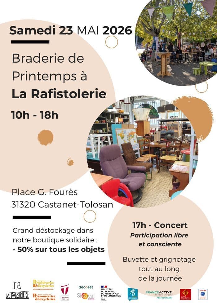 Braderie de printemps de La Rafistolerie