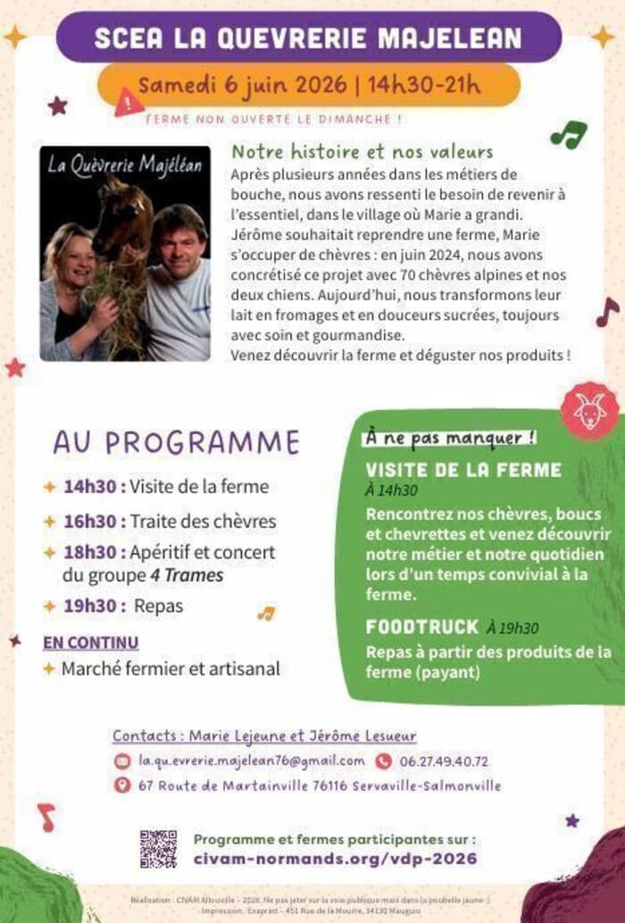 CIVAM Vachement dépaysant - SCEA La Quevrerie Majelean