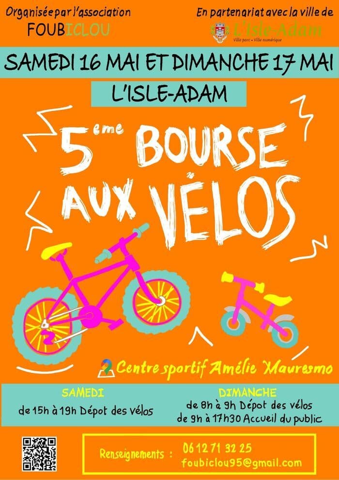 5ème Bourse aux vélos de L'Isle Adam