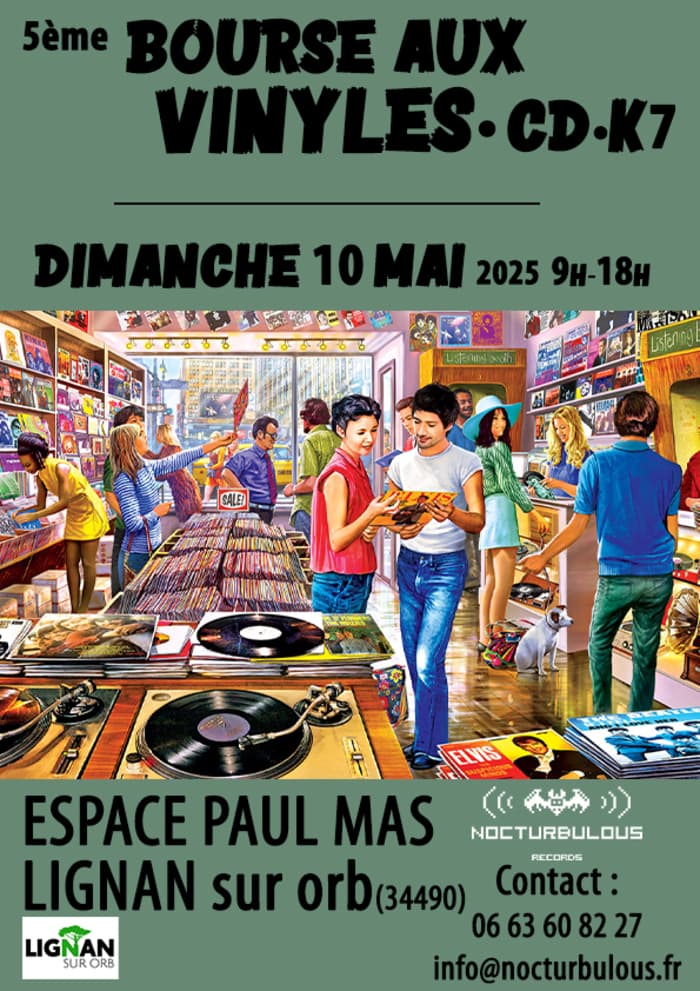 Bourse aux vinyles