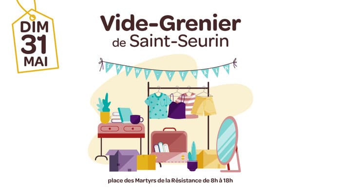 Vide-grenier Place des Martyrs de la Résistance - 31 mai 2026