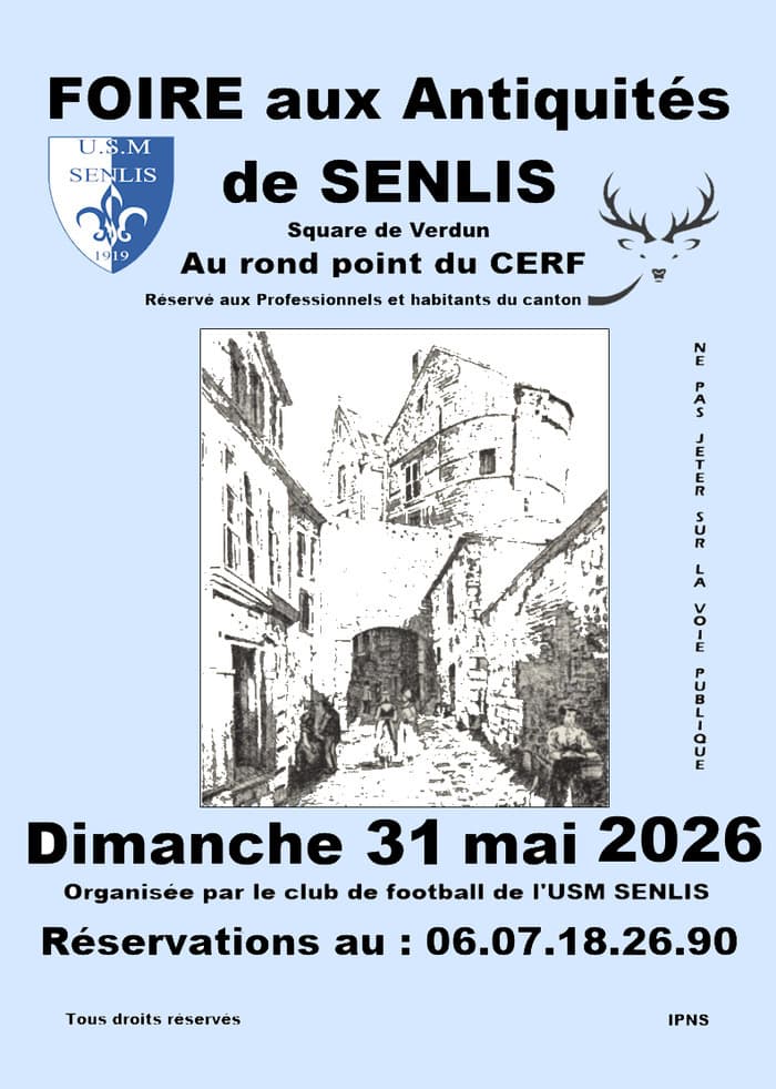 Foire aux Antiquités de SENLIS
