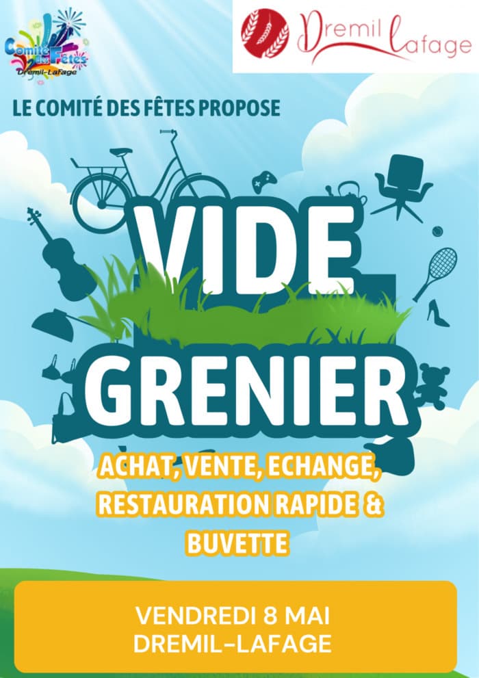 Vide grenier - Vendredi 8 mai