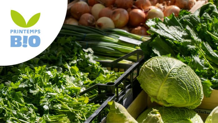 Marché bio aux Jardins de la Montagne Verte