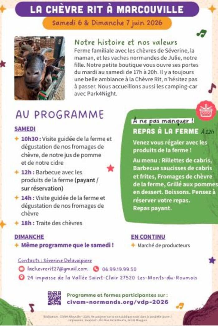 CIVAM Vachement dépaysant - La chèvre rit à Marcouville