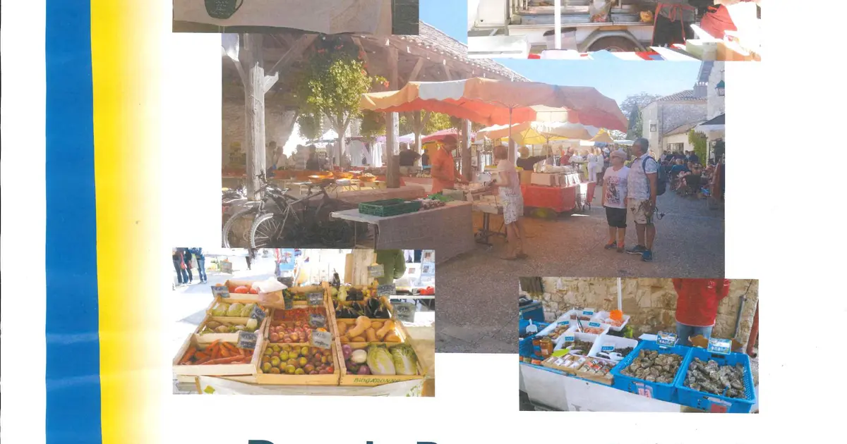 Marché de Pujols
