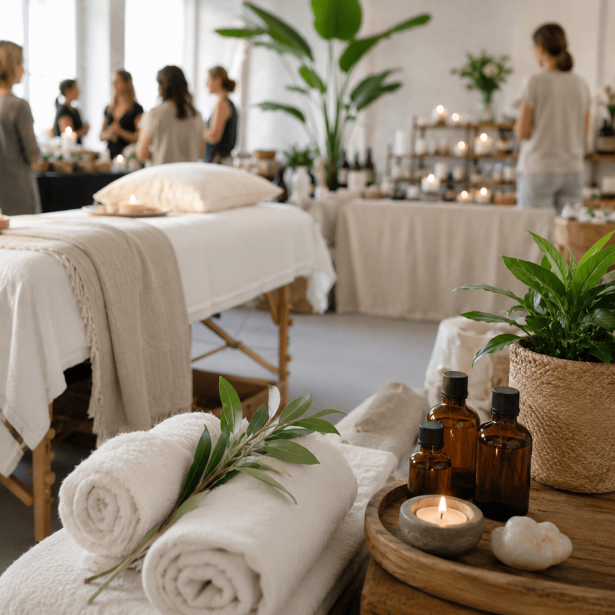 Salon européen des minéraux - créations - espace bien-être