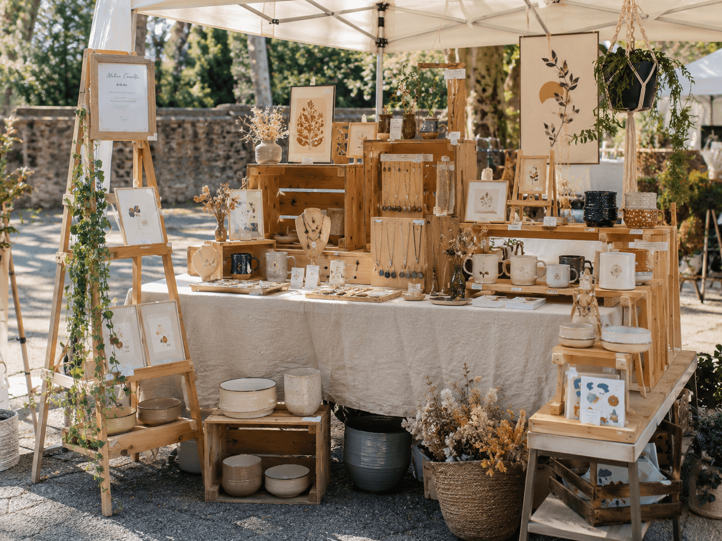 Monter un beau stand de marché : 8 principes simples