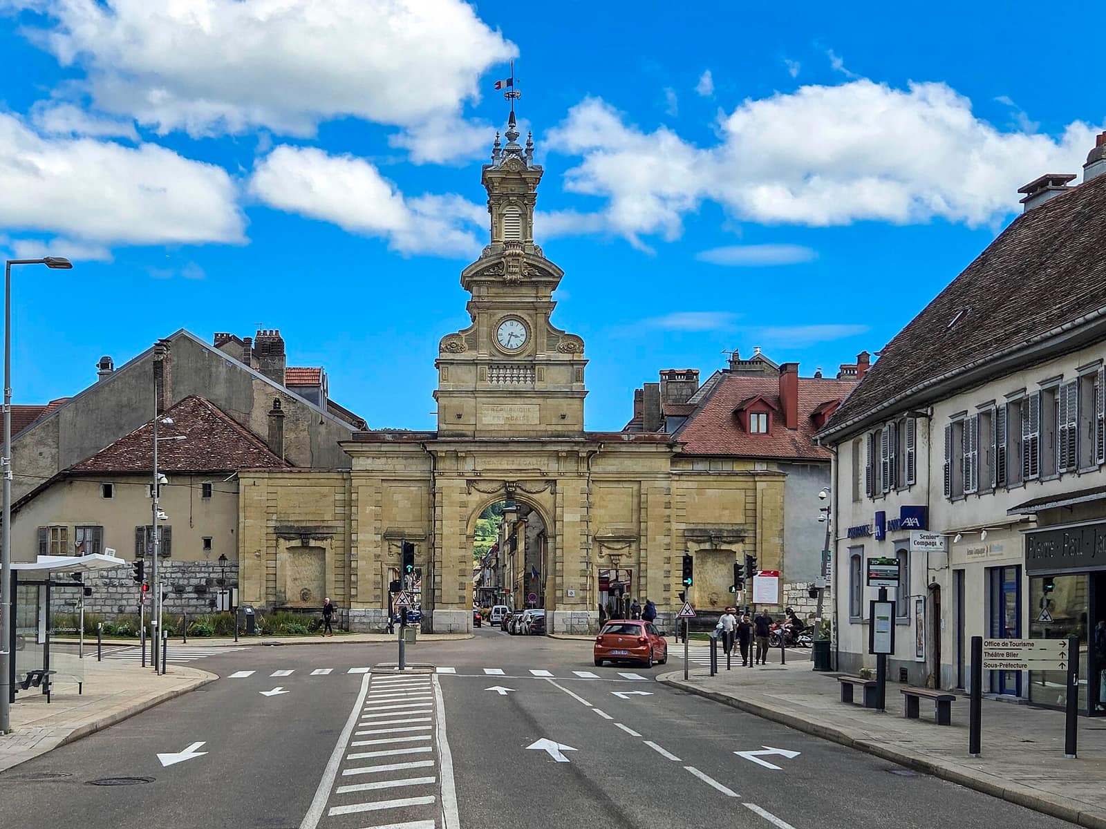 La porte Saint-Pierre, à Pontarlier
