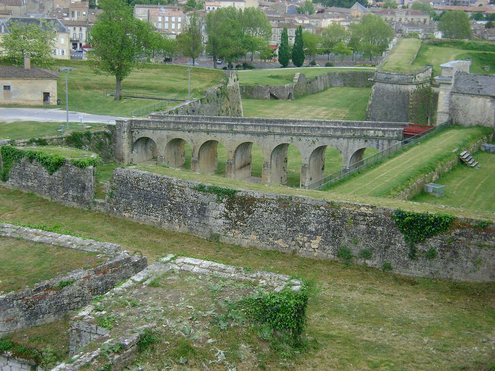 Les fortifications de la citadelle de Blaye