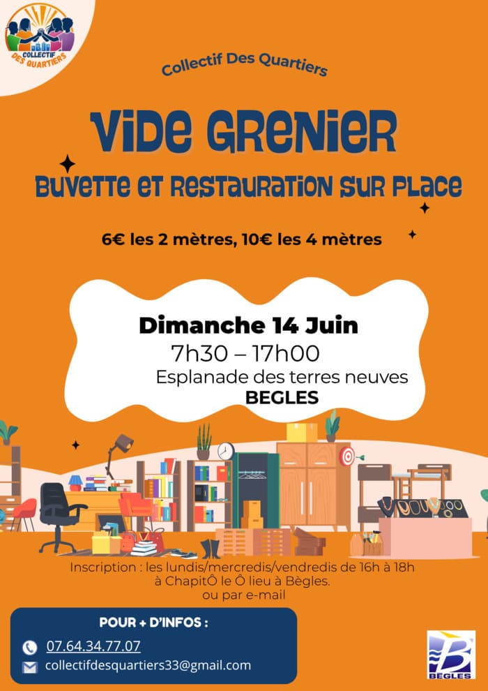 VIDE GRENIERS du Collectif des Quartiers