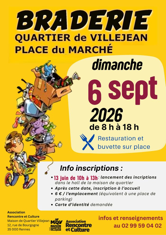 Ouverture vente des places de Braderie