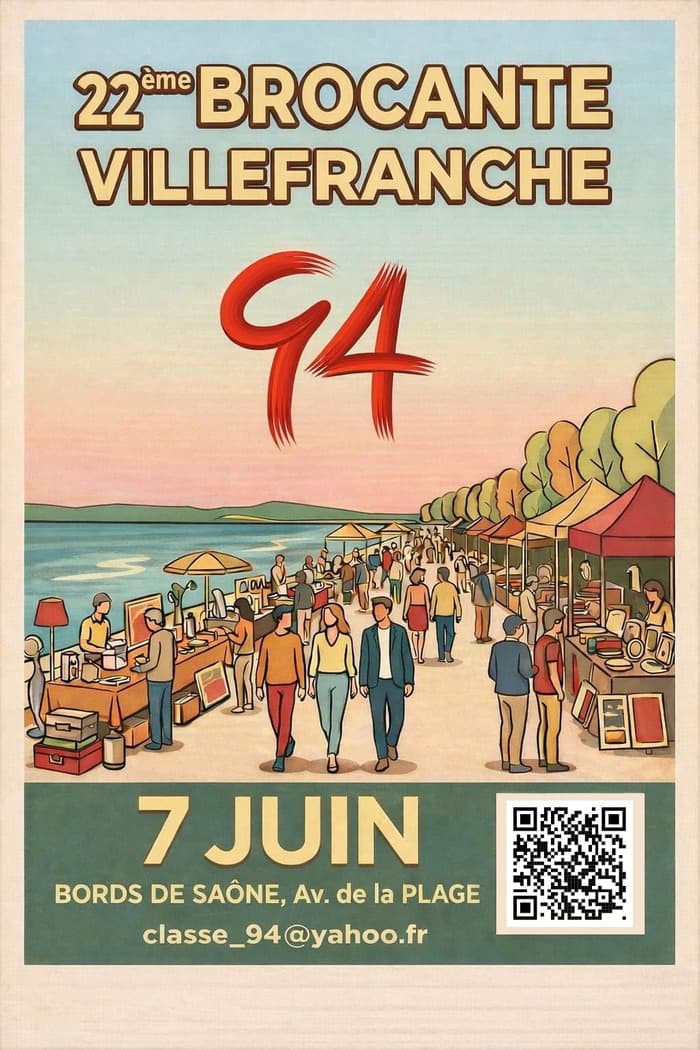 22 eme GRANDE BROCANTE (Dimanche 7 Juin à Villefranche)