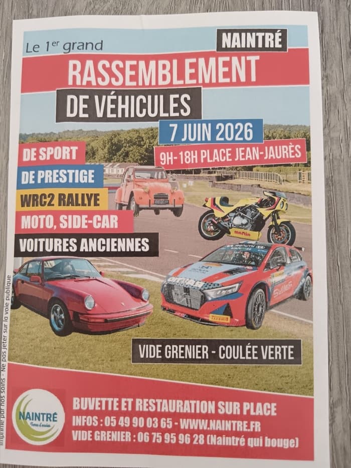 Vide grenier /rassemblement voitures