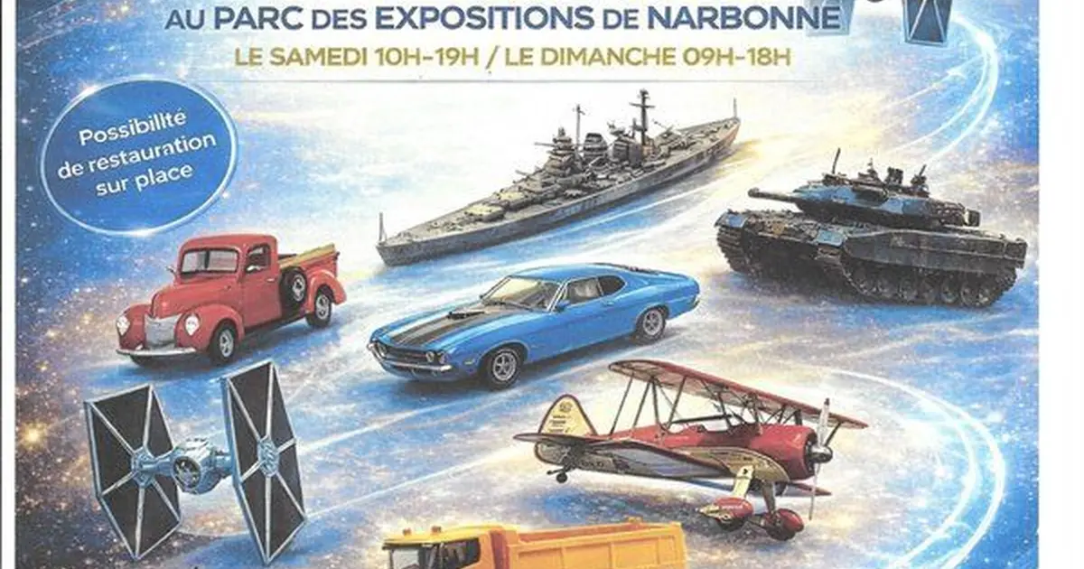 3ème Salon de la maquette, du modélisme et de la figurine à Narbonne