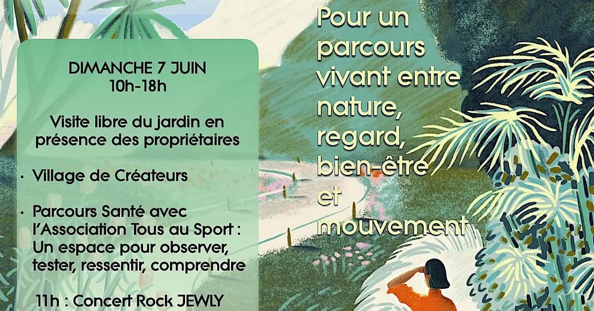 Le Jardin de la Santé chez Henri et Francine Hoff