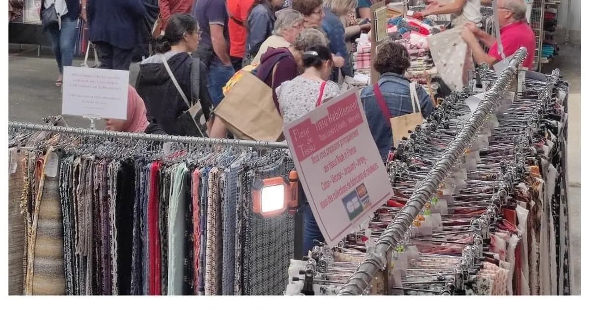 Les Tisséades : le salon du tissu à Saint-Étienne